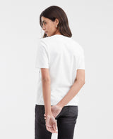 Women's Semi-Fitted Typography T-Shirt with Embroidery and Water Wash in Cotton - 4