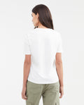 Women's Straight Fit Graphic T-Shirt with Flock Accents in Cotton - 4