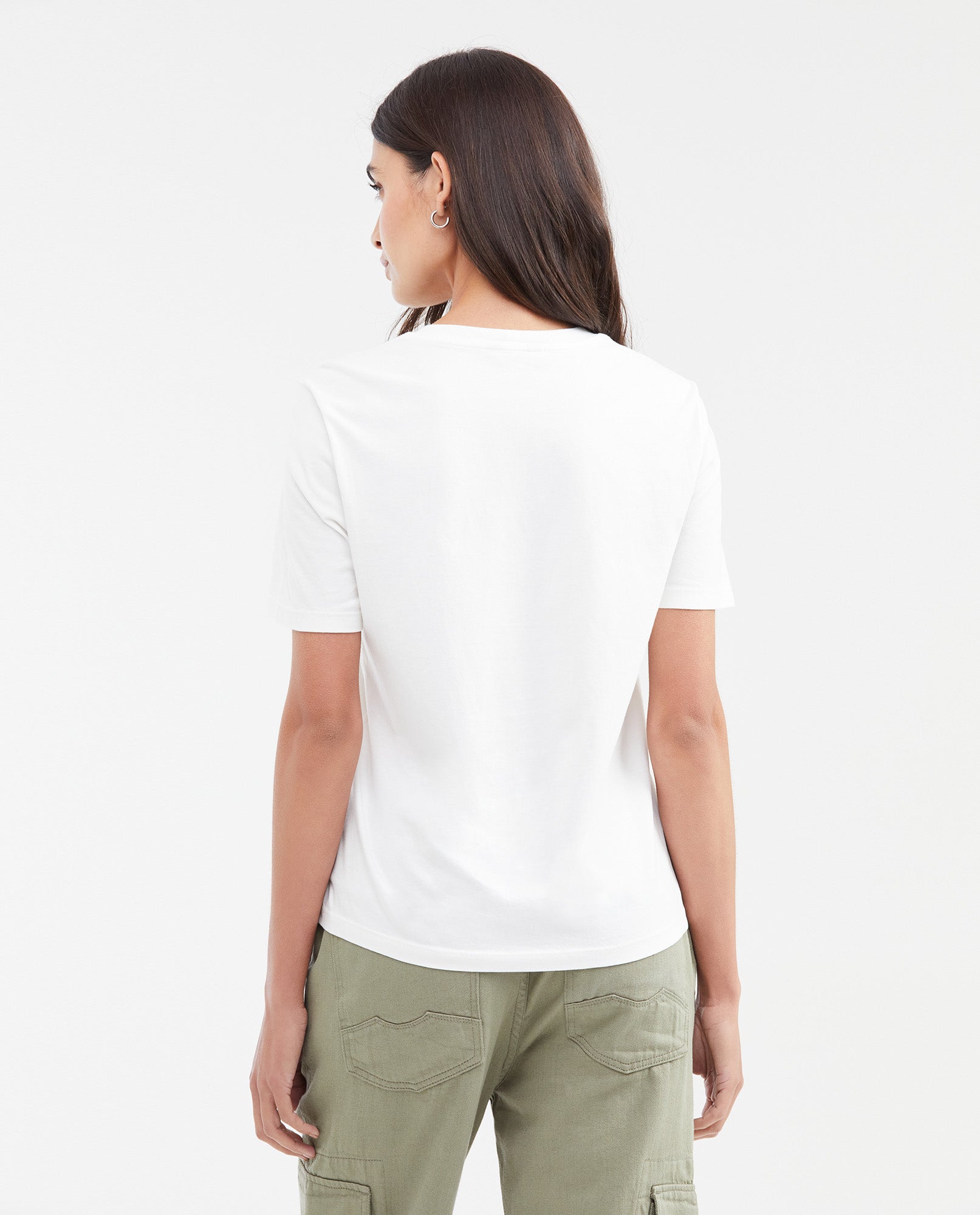Women's Straight Fit Graphic T-Shirt with Flock Accents in Cotton - 4