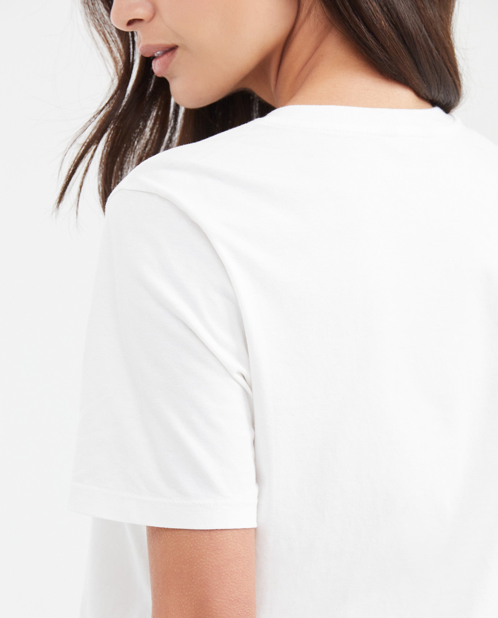Women's Straight Fit Graphic T-Shirt with Flock Accents in Cotton - 5