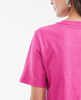 Women's Semi-Fitted Graphic T-Shirt with Heat-Applied Stones in Cotton - 5