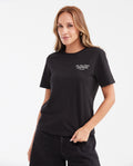 Women's Straight Fit Astral Capsule T-Shirt with Front and Back Graphics in Cotton - 1