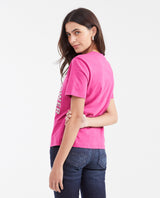 Women's Straight Fit Astral Capsule T-Shirt with Stone Application in Cotton - 4