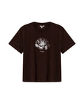 Women´s Graphic Oversize T-Shirt - Brown 63_702H001_CAF191016_4