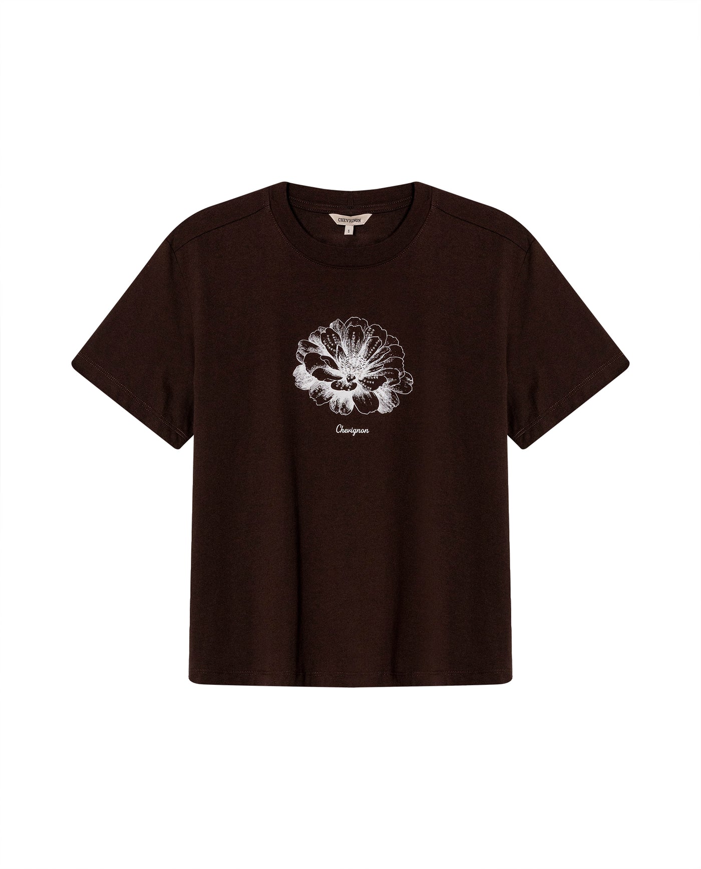 Women´s Graphic Oversize T-Shirt - Brown 63_702H001_CAF191016_4