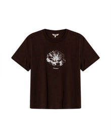 Women´s Graphic Oversize T-Shirt - Brown 63_702H001_CAF191016_4