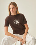 Women´s Graphic Oversize T-Shirt - Brown 63_702H001_CAF191016_7