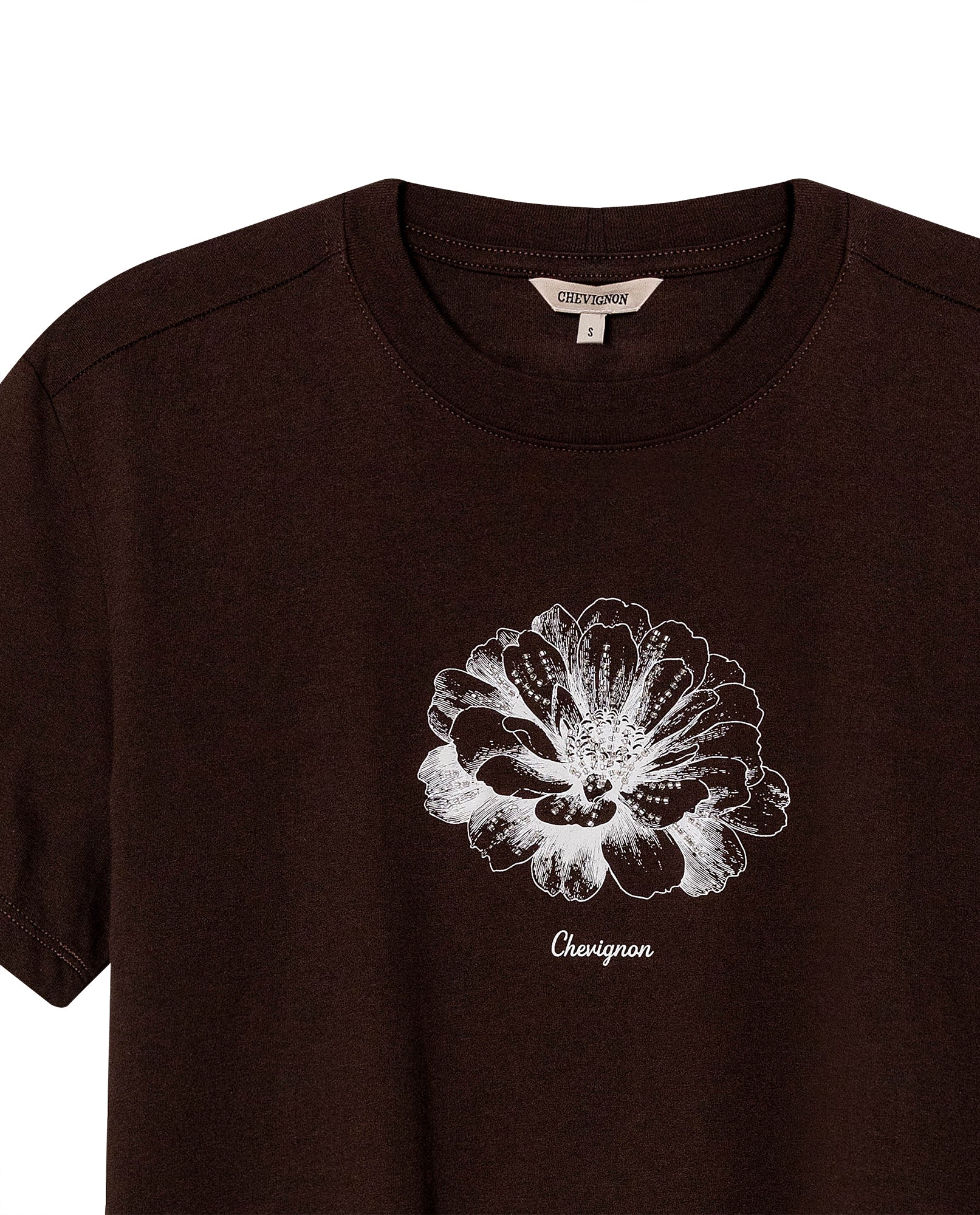 Women´s Graphic Oversize T-Shirt - Brown 63_702H001_CAF191016_8
