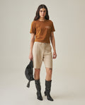 Women´s Graphic T-Shirt - Brown 63_702H005_CAF181024_0