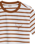Women´s Straight Fit T-Shirt - Brown 63_702H006_CAF181024_8