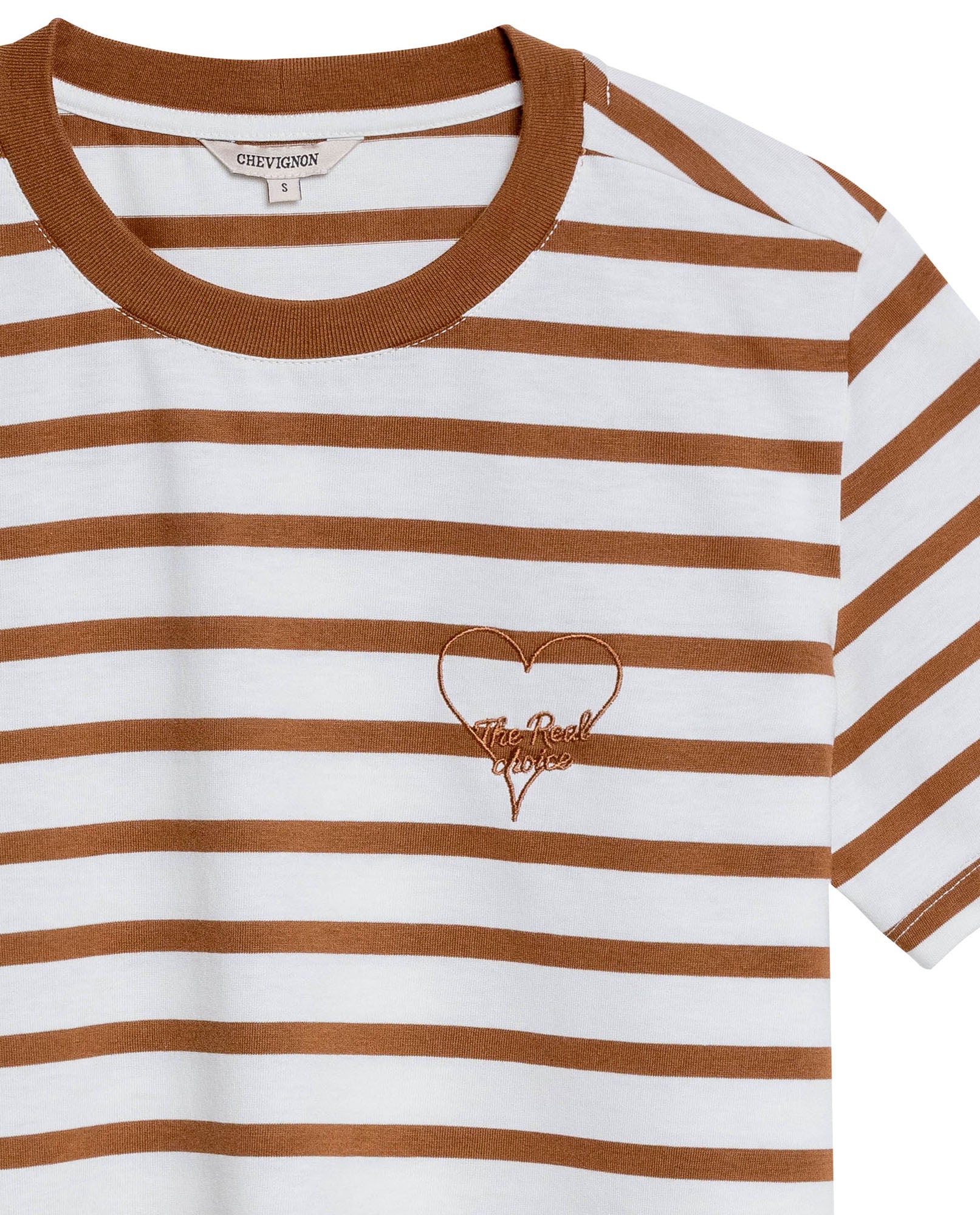 Women´s Straight Fit T-Shirt - Brown 63_702H006_CAF181024_8