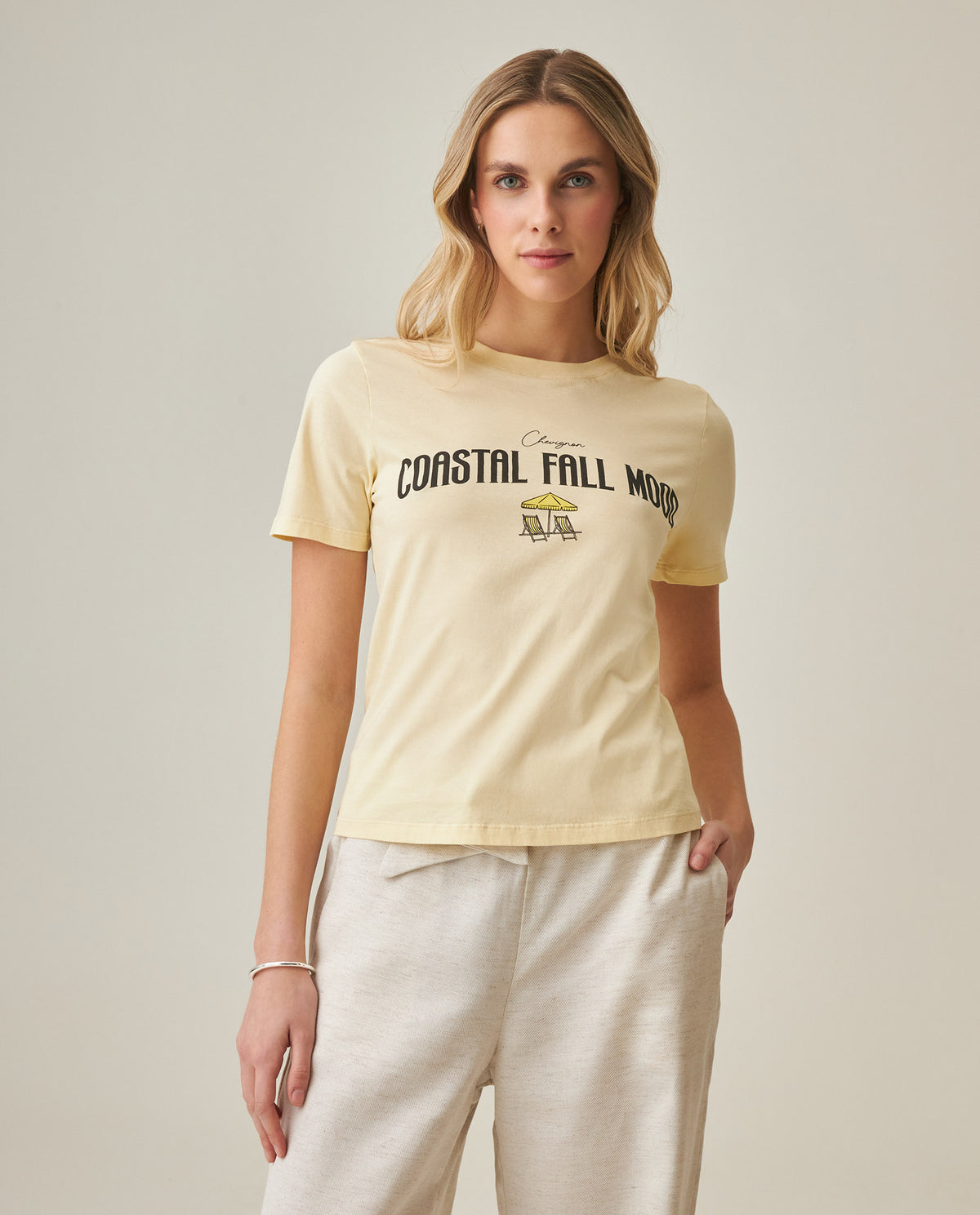 Women´s Graphic T-Shirt - Yellow 63_702H010_AMA120815_3