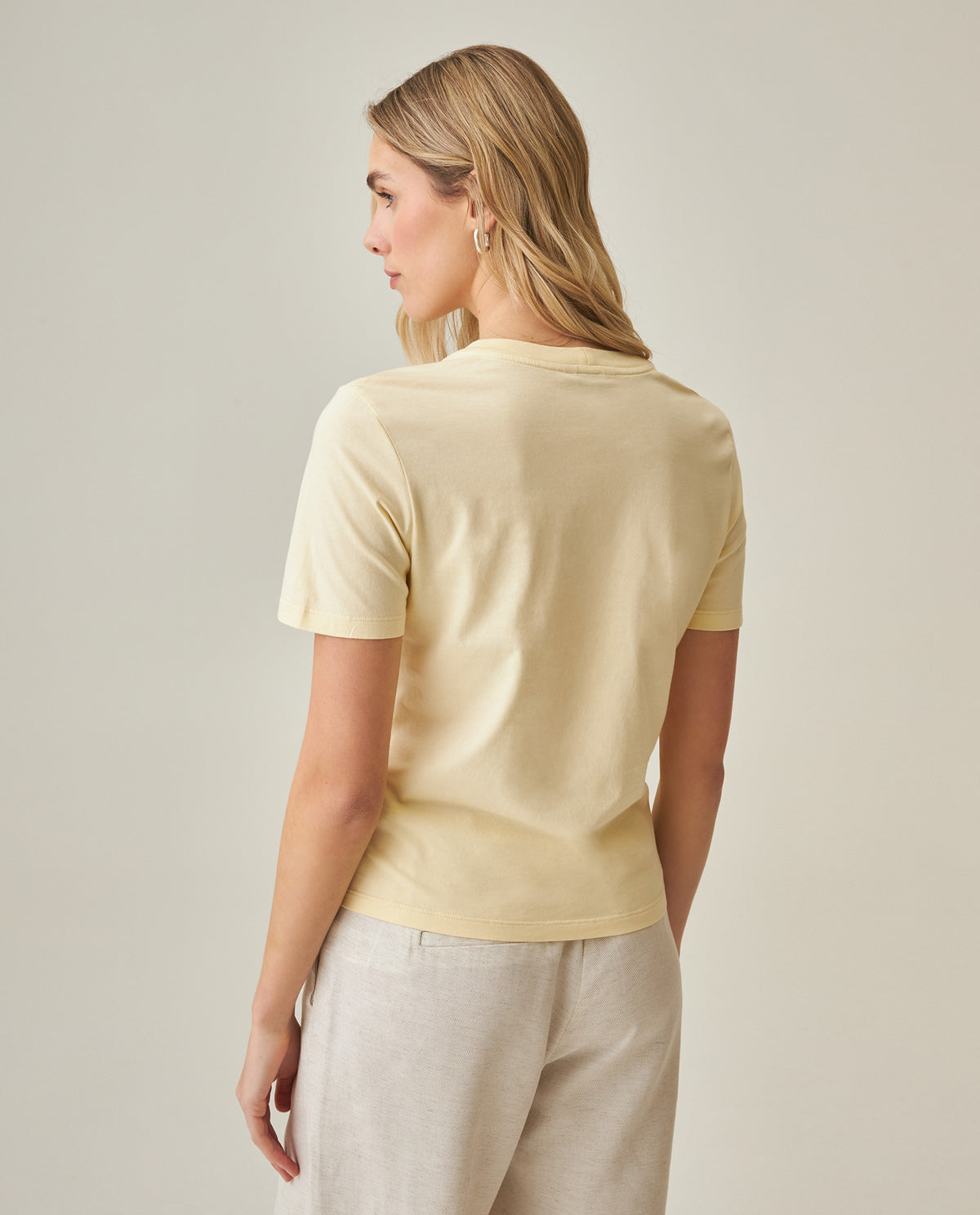 Women´s Graphic T-Shirt - Yellow 63_702H010_AMA120815_6