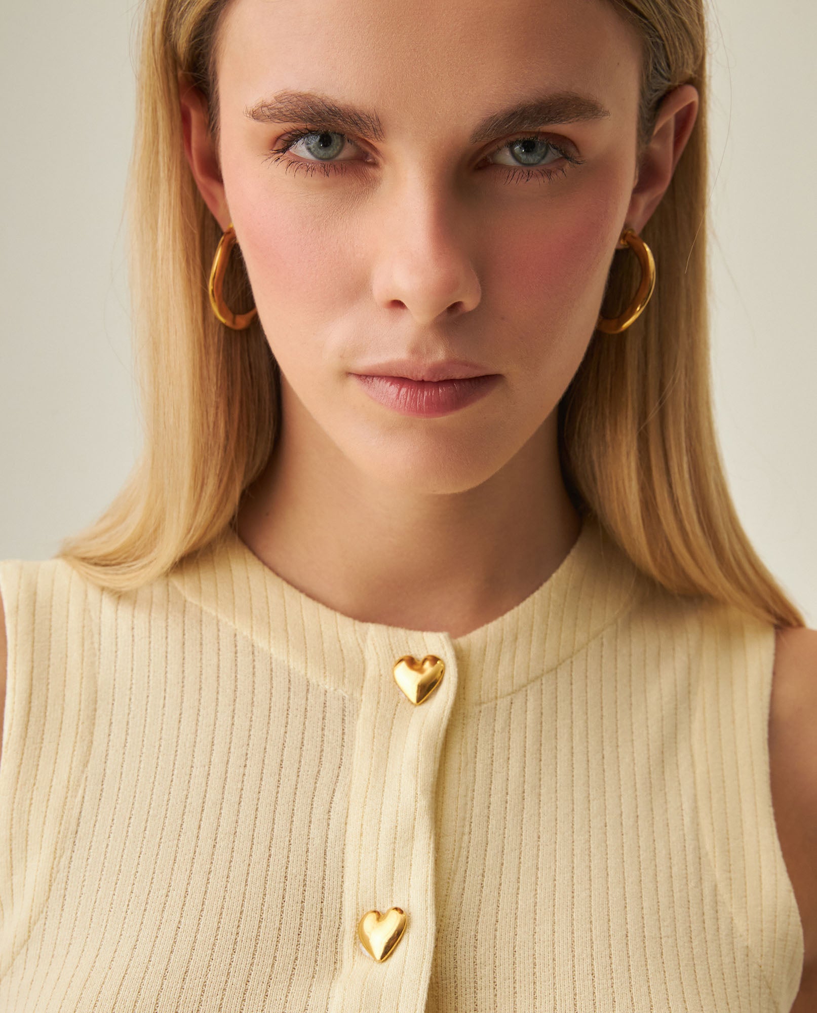 Women´s Slim Top - Yellow 63_702H012_AMA120815_0