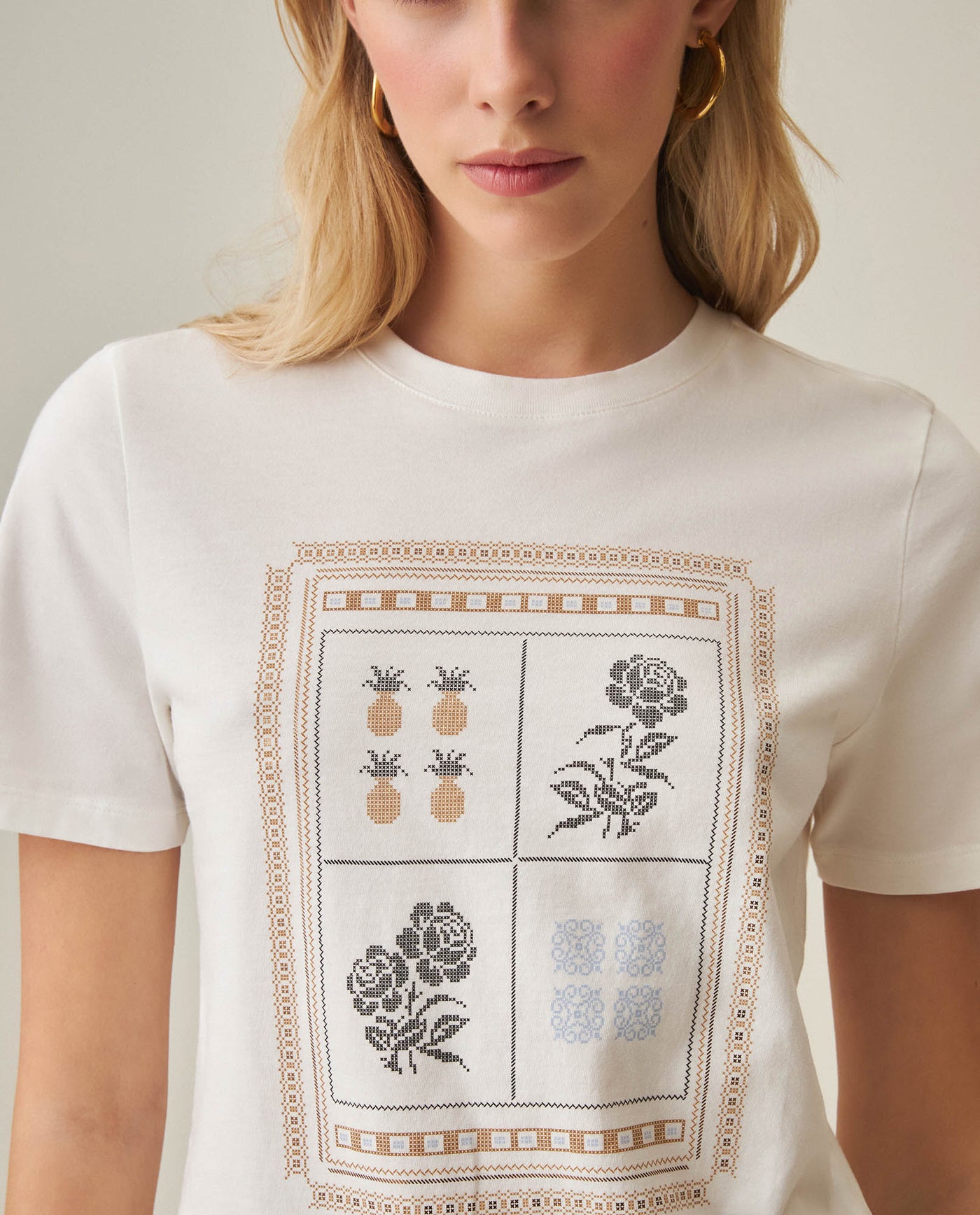 Women´s Graphic T-Shirt - Raw 63_702H014_CRU110606_5