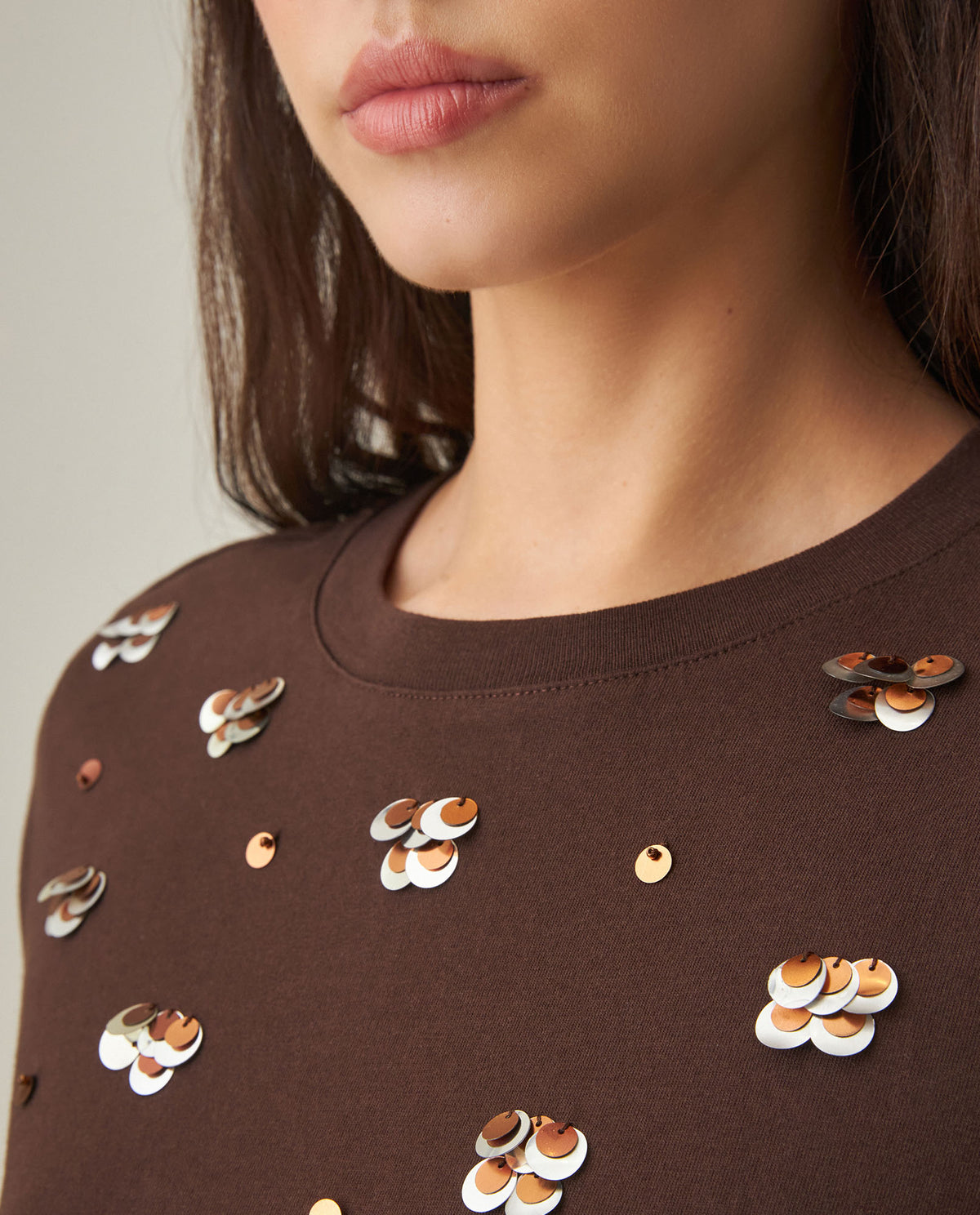 Women´s Graphic T-Shirt - Brown 63_702H015_CAF191016_5