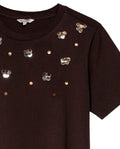 Women´s Graphic T-Shirt - Brown 63_702H015_CAF191016_8