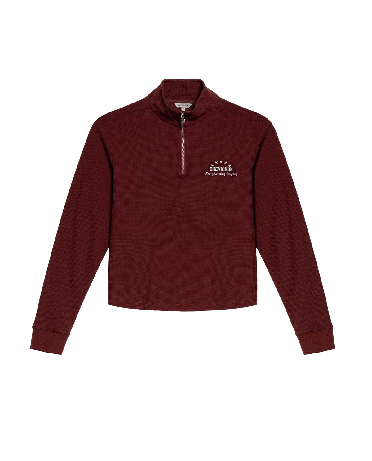 Women´s Quarter-zip Top - Brown 63_702H017_CAF191321_4