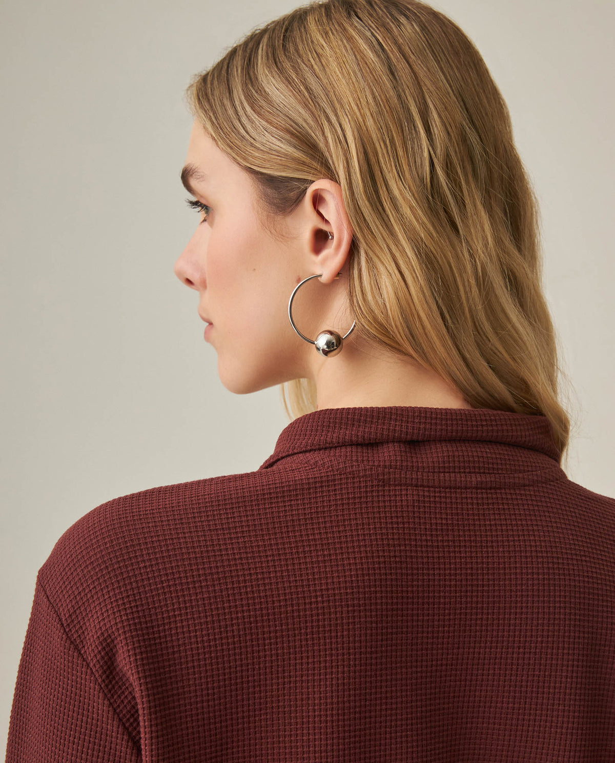 Women´s Quarter-zip Top - Brown 63_702H017_CAF191321_7