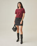 Women´s Slim Fit T-Shirt - Red 63_702H018_ROJ191522_3