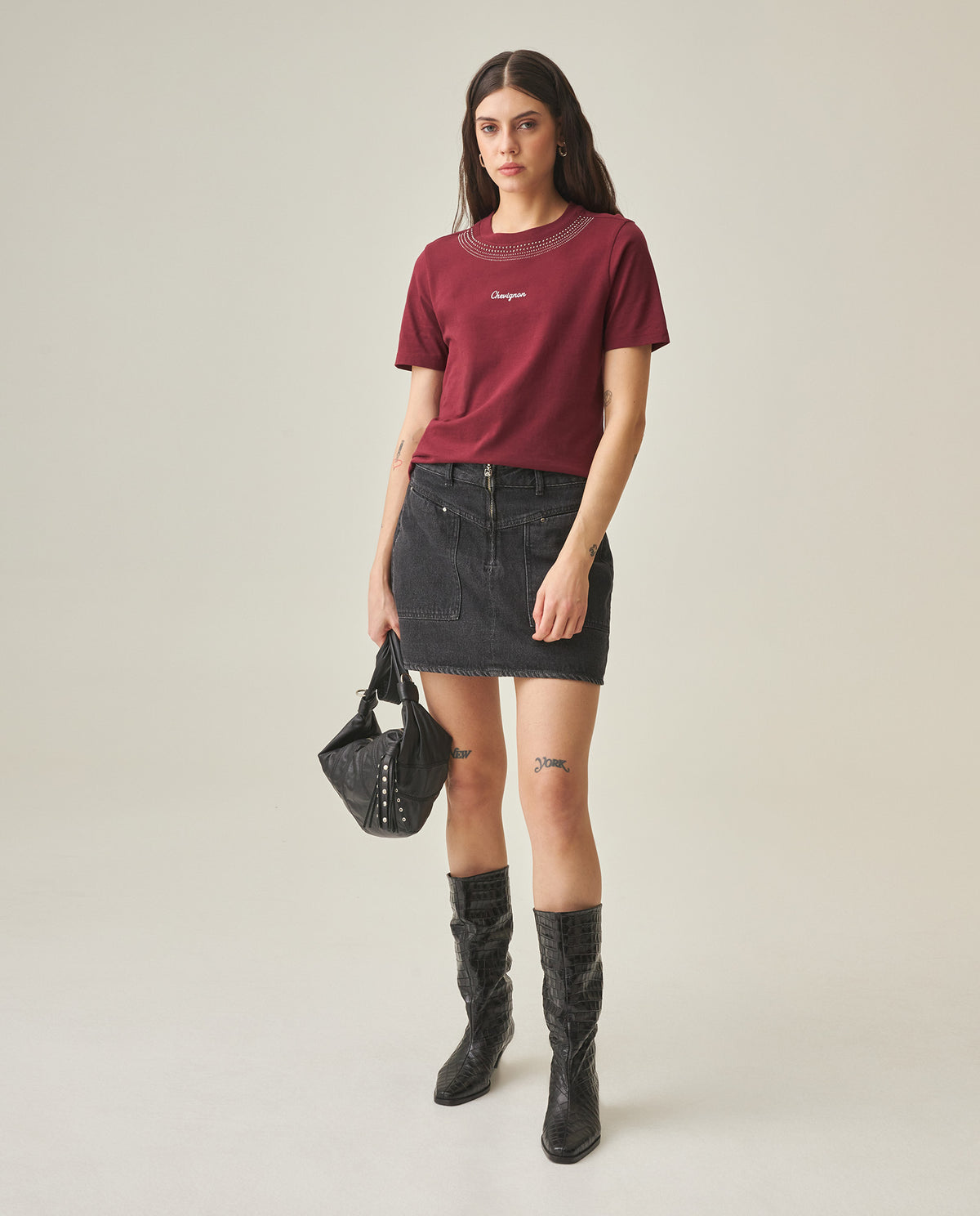 Women´s Slim Fit T-Shirt - Red 63_702H018_ROJ191522_3