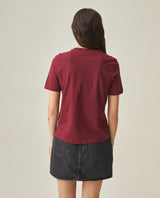 Women´s Slim Fit T-Shirt - Red 63_702H018_ROJ191522_6