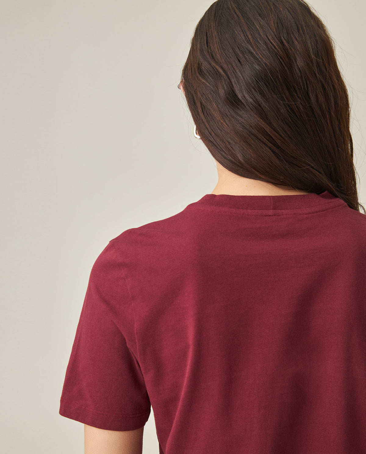 Women´s Slim Fit T-Shirt - Red 63_702H018_ROJ191522_7