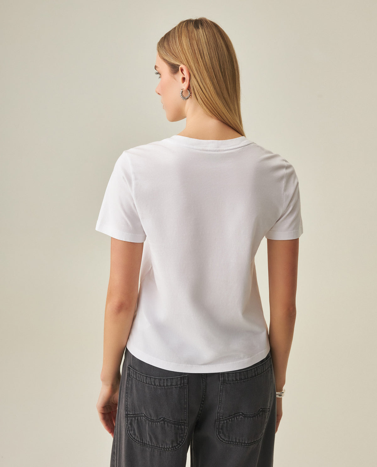 Women´s Slim Fit T-Shirt - White 63_702H019_BLA110601_6