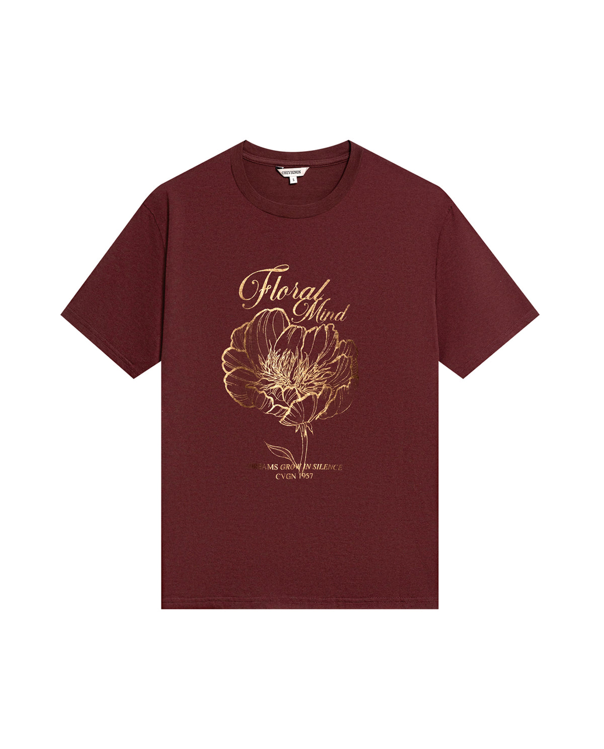 Women´s Slim Fit T-Shirt - Brown 63_702H019_CAF191321_4