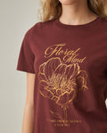 Women´s Slim Fit T-Shirt - Brown 63_702H019_CAF191321_5