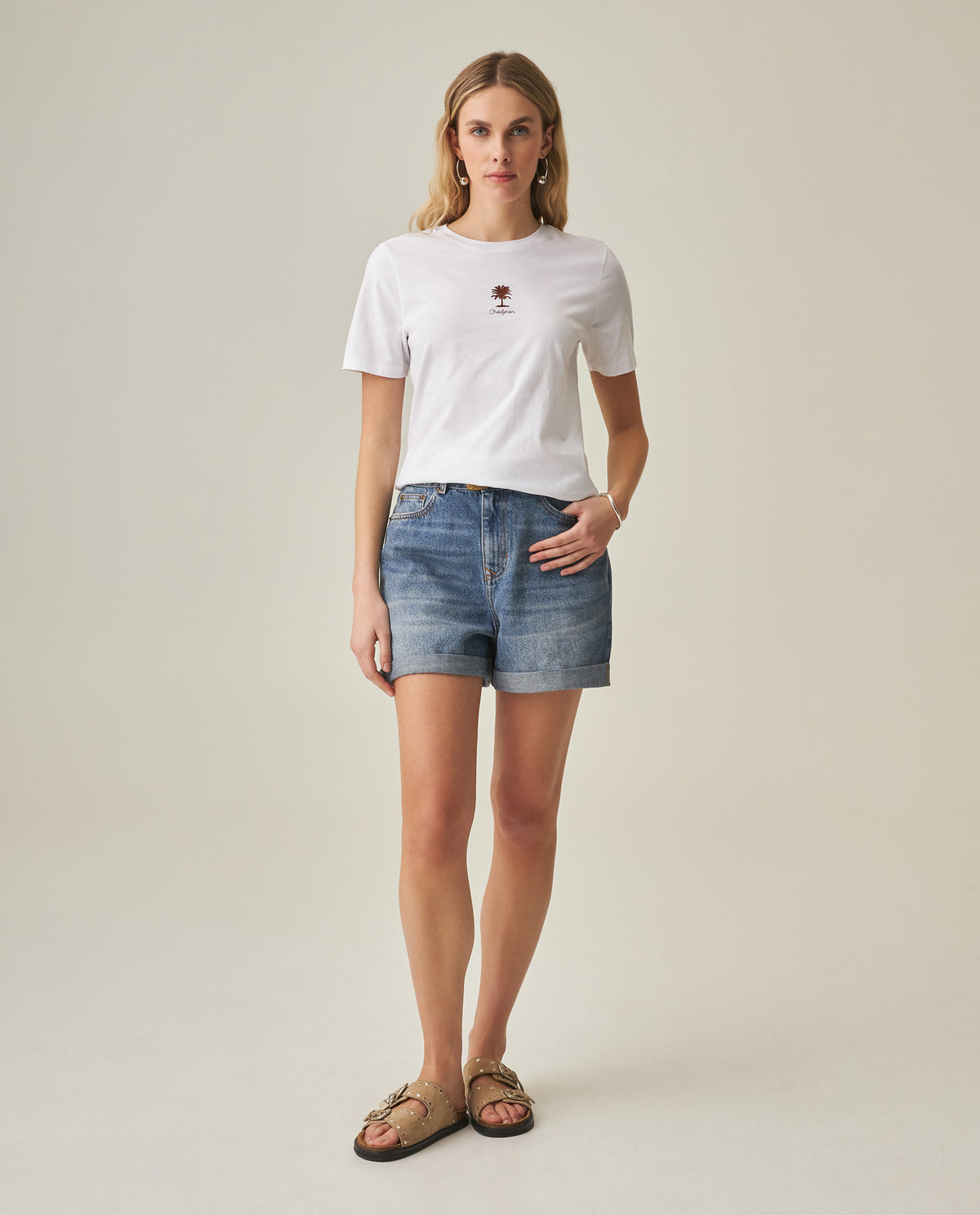 Women´s Slim Fit T-Shirt - White 63_702H021_BLA110601_0