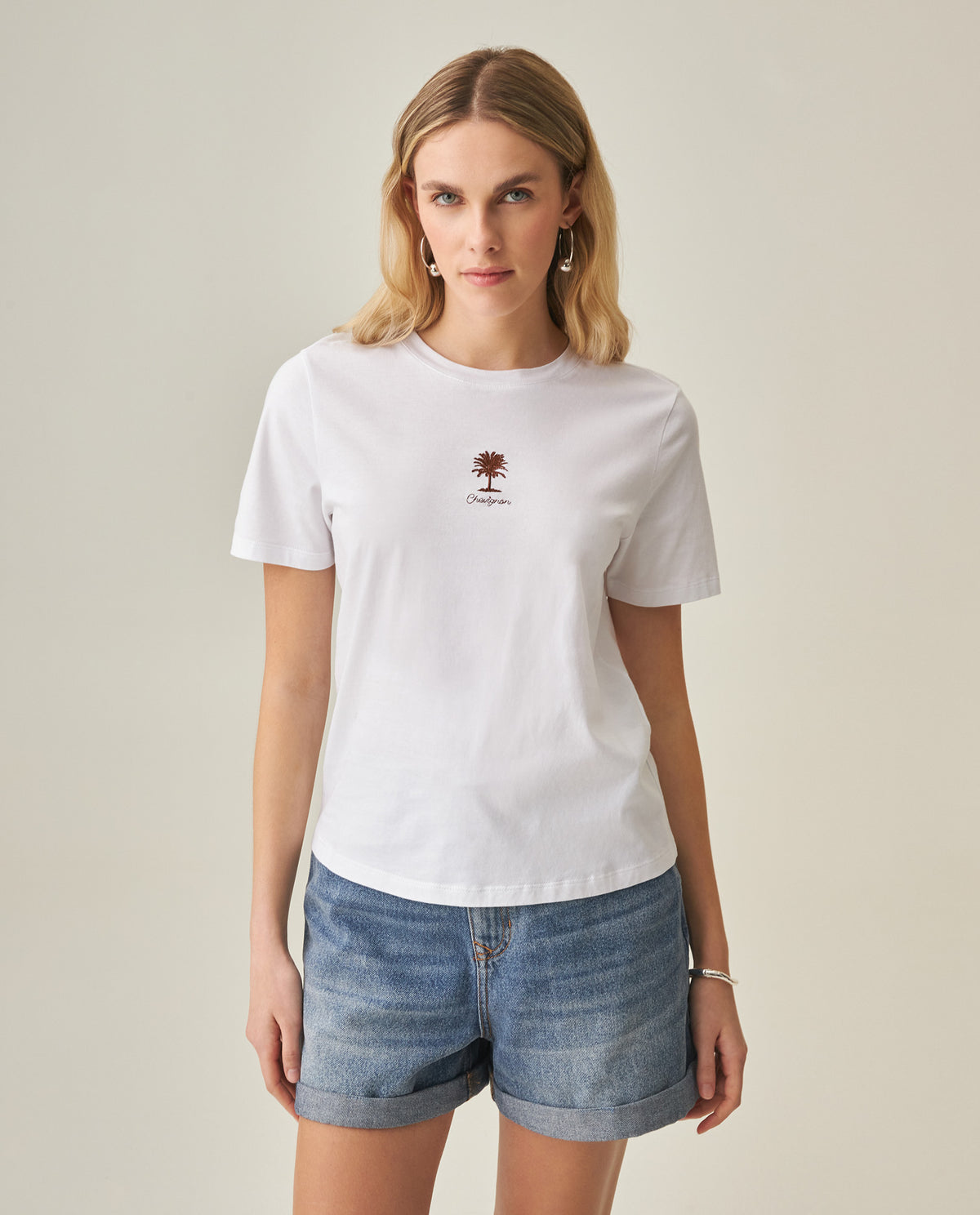 Women´s Slim Fit T-Shirt - White 63_702H021_BLA110601_3