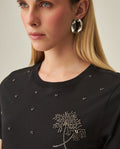 Women´s Slim Fit T-Shirt - Black 63_702H022_NEG194003_0