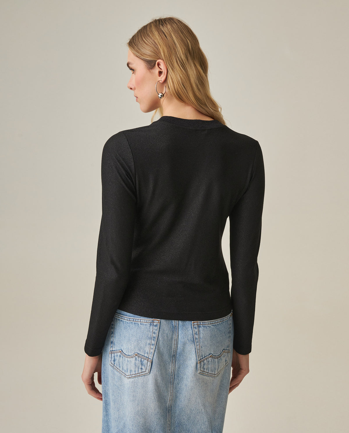 Women´s Slim Fit Top - Black 63_702H023_NEG194003_6