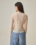 Women´s Slim Fit Top - Beige 63_702H025_BEI161102_6