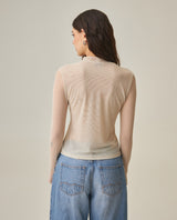 Women´s Slim Fit Top - Beige 63_702H025_BEI161102_6