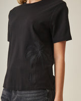Women´s Slim Fit T-Shirt - Black 63_702H026_NEG194003_5
