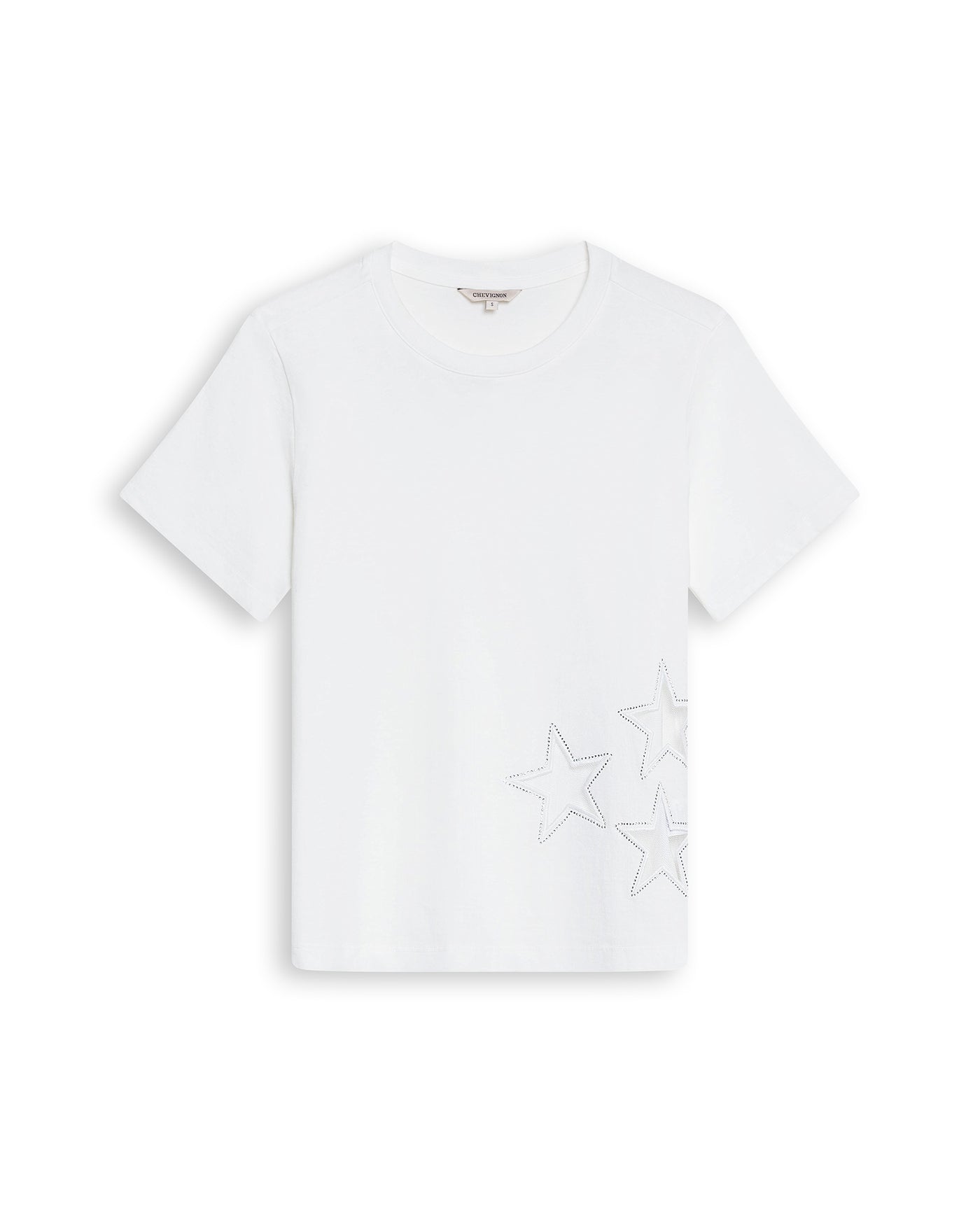 Women´s Embroidered T-Shirt - Raw 63_702H027_CRU110606_4