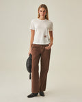 Women´s Embroidered T-Shirt - Raw 63_702H027_CRU110606_7