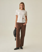 Women´s Embroidered T-Shirt - Raw 63_702H027_CRU110606_7