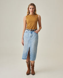 Women´s Slim Fit Top - Yellow 63_702H028_AMA171125_0