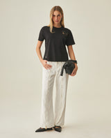 Women´s Oversized Cropped T-Shirt - Black 63_702H029_NEG194003_7