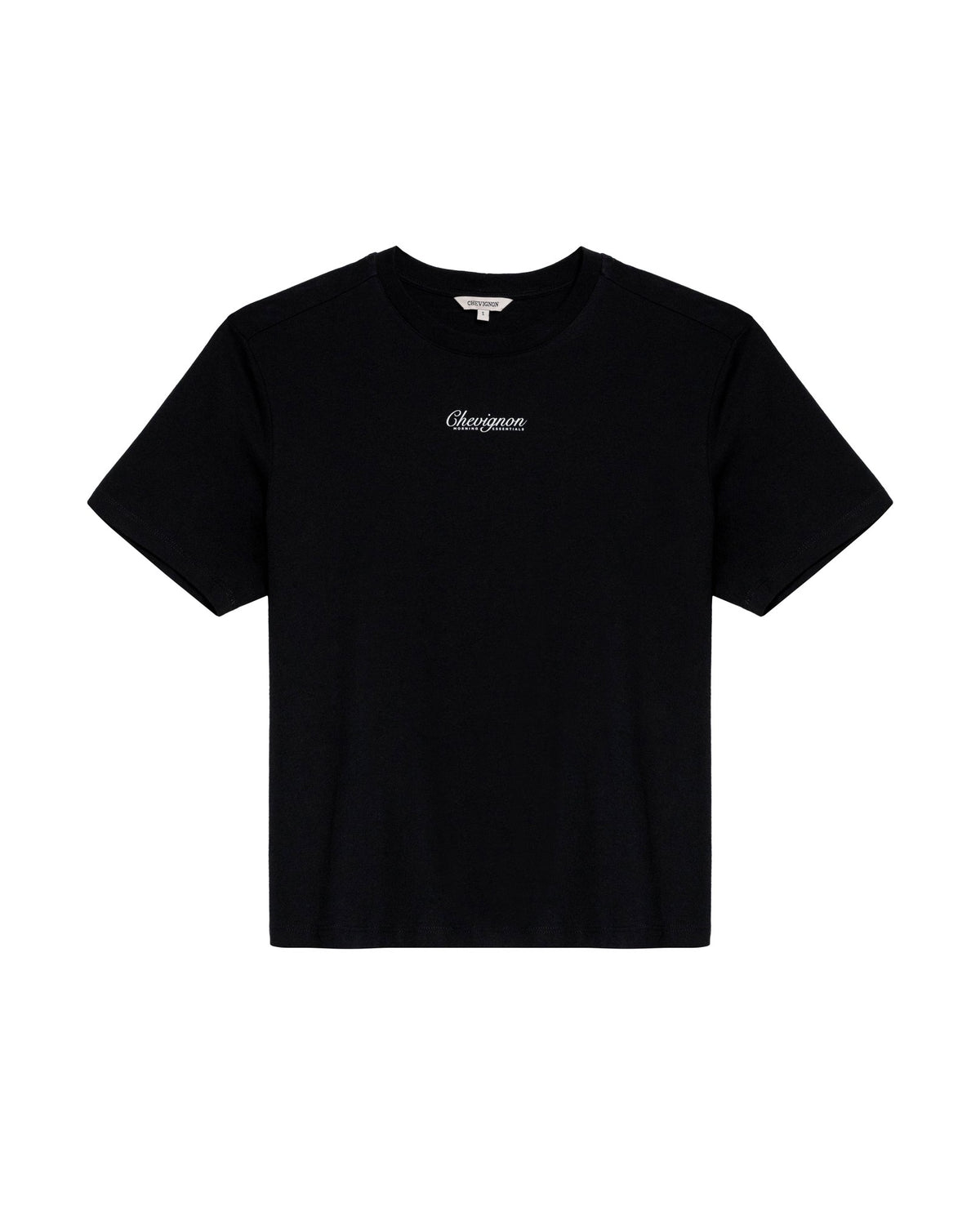 Women´s Oversized Cropped T-Shirt - Black 63_702H030_NEG194003_4