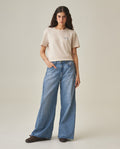 Women´s Oversized Cropped T-Shirt - Raw 63_702H031_CRU144500_3