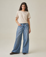 Women´s Oversized Cropped T-Shirt - Raw 63_702H031_CRU144500_3