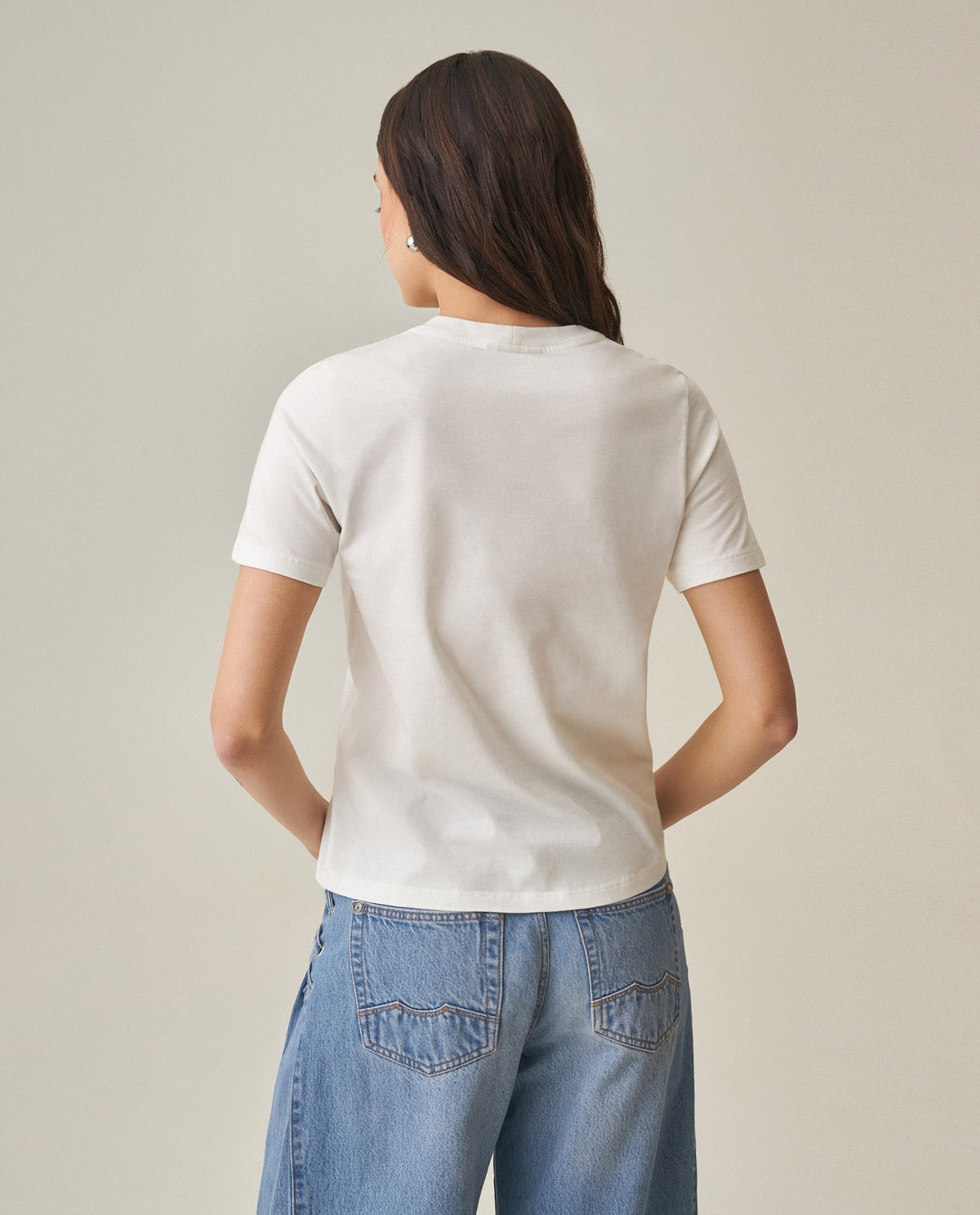 Women´s Slim Fit T-Shirt - Raw 63_702H032_CRU110606_6