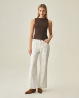 Women´s Slim Fit Top - Brown 63_702H034_CAF191016_7