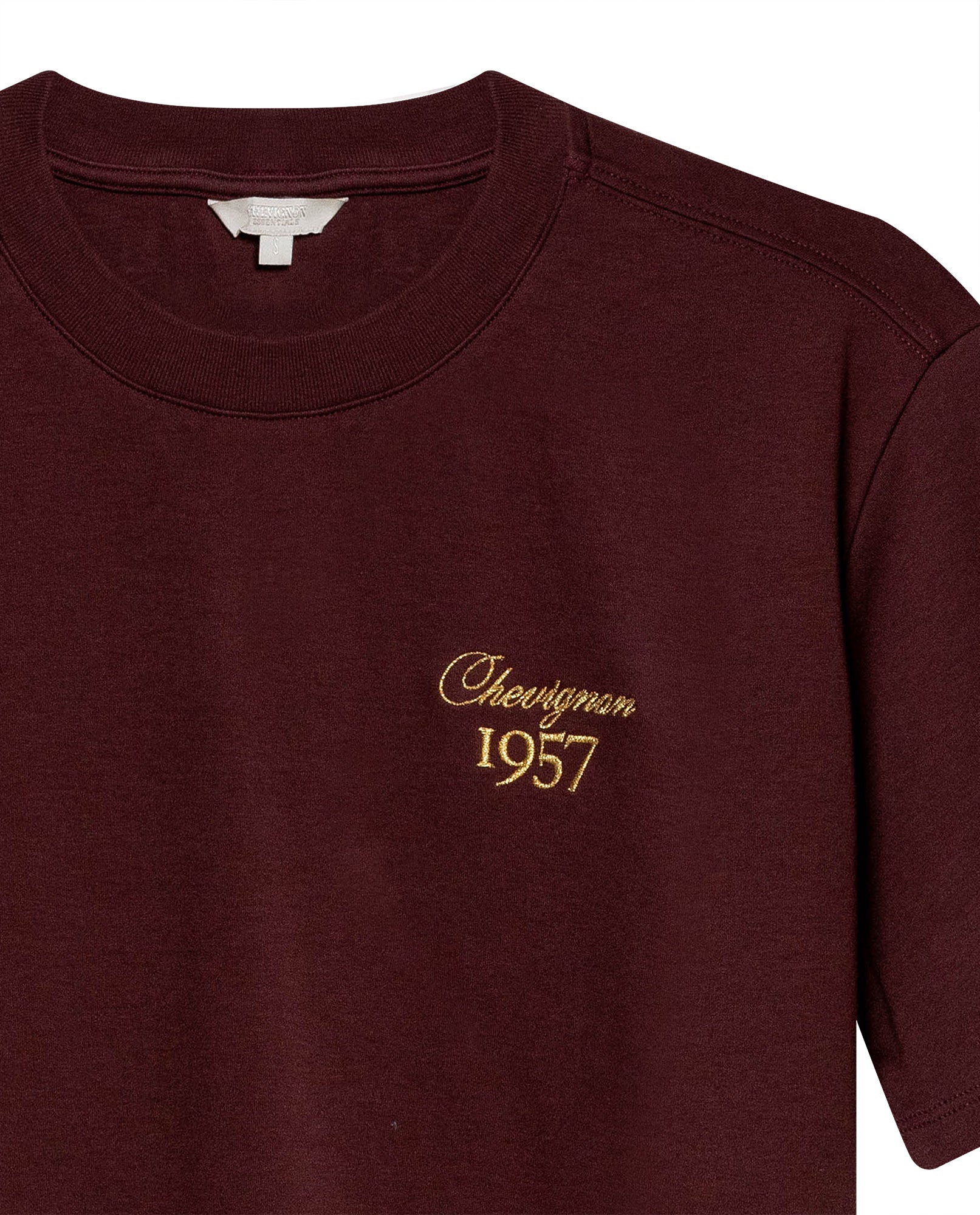 Women´s Oversized Cropped T-Shirt - Brown 63_702H051_CAF191321_8