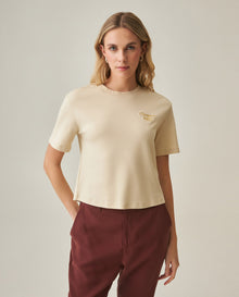 Women´s Oversized Cropped T-Shirt - Raw 63_702H051_CRU120908_3