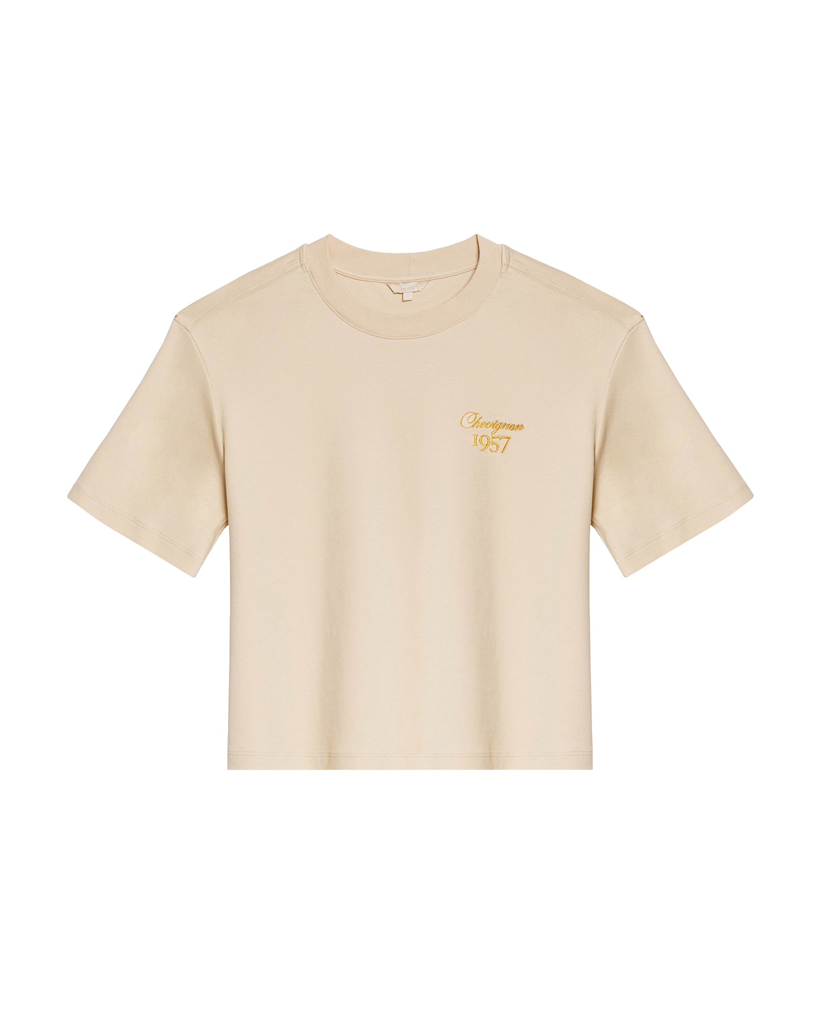 Women´s Oversized Cropped T-Shirt - Raw 63_702H051_CRU120908_4